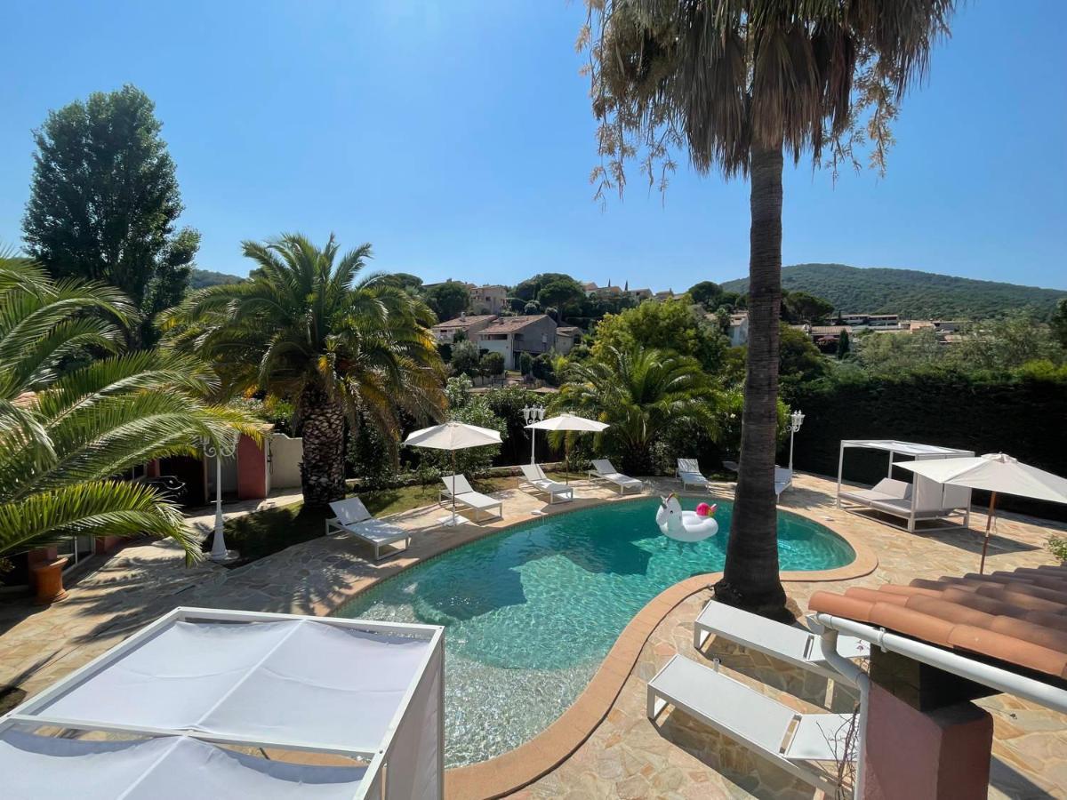 Fantastic Pool Villa 900M To The Beach; With Extravagant Big Garden Sainte-Maxime Exteriör bild