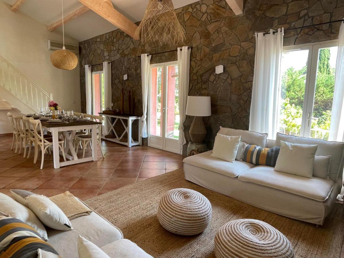 Fantastic Pool Villa 900M To The Beach; With Extravagant Big Garden Sainte-Maxime Exteriör bild