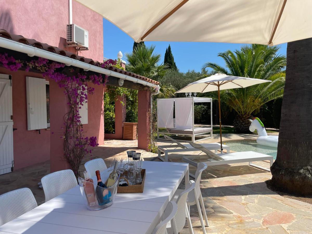Fantastic Pool Villa 900M To The Beach; With Extravagant Big Garden Sainte-Maxime Exteriör bild