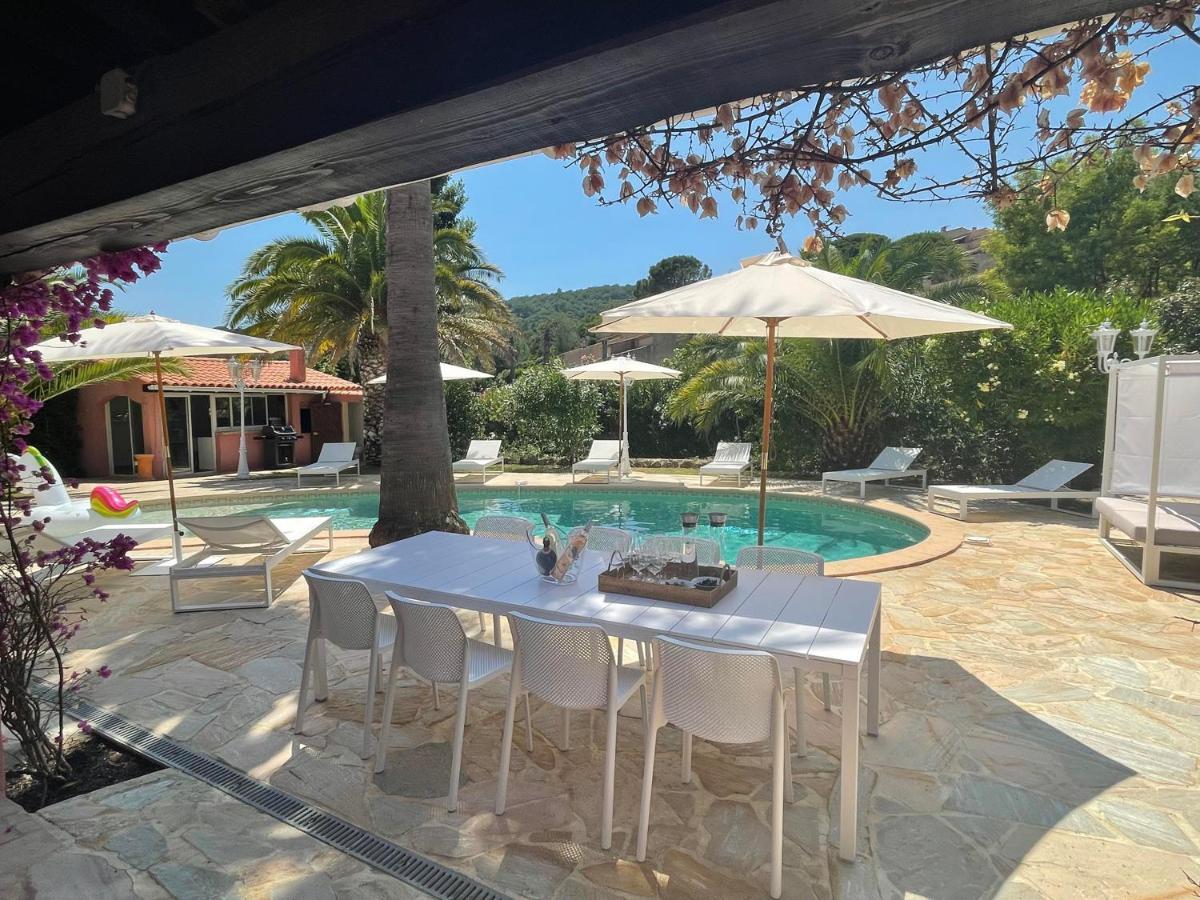 Fantastic Pool Villa 900M To The Beach; With Extravagant Big Garden Sainte-Maxime Exteriör bild